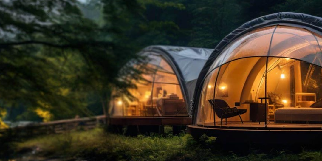 Glamping and eco-resorts: Luxury travel with responsibility   