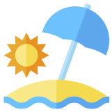 Resort market icon